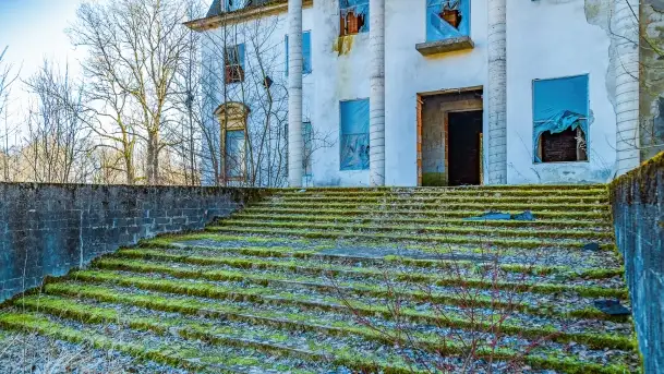 Ruiny pałacu z początku XX wieku w Notyście - zdjęcie 9