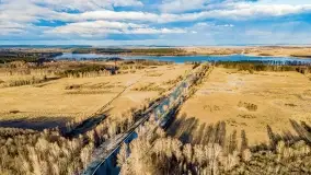 Zachód słońca nad jeziorem Tałty i kanałem Tałckim - zdjęcie 16