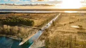 Zachód słońca nad jeziorem Tałty i kanałem Tałckim - zdjęcie 47