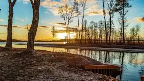 Zachód słońca nad jeziorem Tałty i kanałem Tałckim - zdjęcie 65