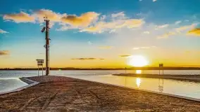 Zachód słońca nad jeziorem Tałty i kanałem Tałckim - zdjęcie 57