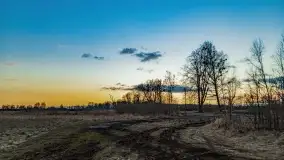 Zachód słońca nad jeziorem Tałty i kanałem Tałckim - zdjęcie 46