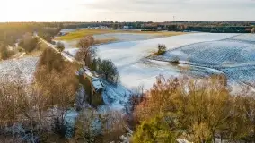 Mazurska zima z lotu ptaka, luty 2022 - zdjęcie 6