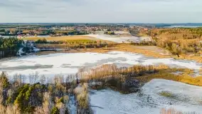 Mazurska zima z lotu ptaka, luty 2022 - zdjęcie 11