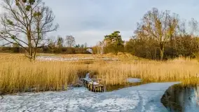 Mazurska zima z lotu ptaka, luty 2022 - zdjęcie 20