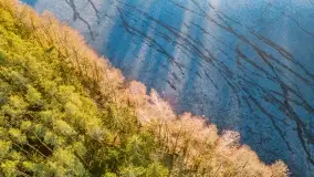 Zachód słońca nad jeziorem Krzywa Kuta - zdjęcie 5