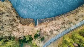 Zachód słońca nad jeziorem Krzywa Kuta - zdjęcie 32