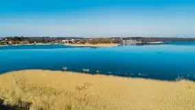 Wilkasy i okolice na zdjęciach z lotu mewy, marzec 2022 - zdjęcie 19