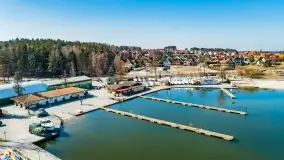 Wilkasy i okolice na zdjęciach z lotu mewy, marzec 2022 - zdjęcie 38