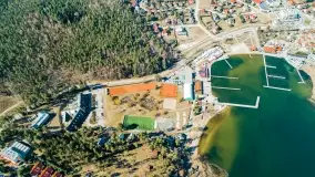 Wilkasy i okolice na zdjęciach z lotu mewy, marzec 2022 - zdjęcie 17