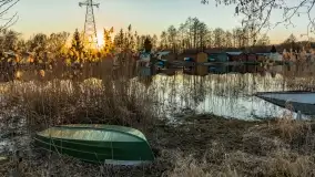 Garażowy zachód nad rzeką Pisa w Piszu - zdjęcie 32