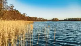 Wschód słońca przy wyspie Wydmińskiej, kwiecień 2022 r. - zdjęcie 45