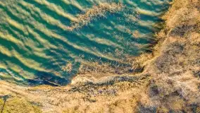 Zachód słońca nad jeziorem Dargin, marzec 2022 r. - zdjęcie 18