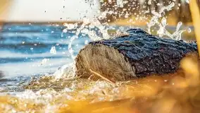 Zachód słońca nad jeziorem Dargin, marzec 2022 r. - zdjęcie 39