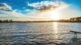 Zachód słońca nad jeziorem Bocznym, Leśna Keja - zdjęcie 11