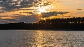 Zachód słońca nad jeziorem Jagodne - zdjęcie 42