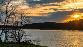 Zachód słońca nad jeziorem Jagodne - zdjęcie 52