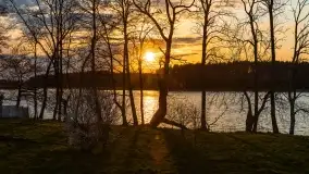 Zachód słońca nad jeziorem Jagodne - zdjęcie 25