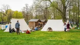 Wikingowie i średniowieczne klimaty na zdjęciach z otwarcia sezonu w Giżycku - zdjęcie 6