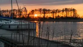 Jeszcze raz majówkowy zachód słońca w Sztynorcie - zdjęcie 1