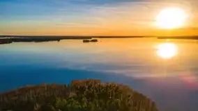 Wieczór i zachód słońca nad Darginem, kwiecień 2022 - zdjęcie 4