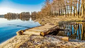 Wieczór i zachód słońca nad Darginem, kwiecień 2022 - zdjęcie 15