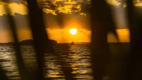 Zachód słońca nad jeziorem Dargin, maj 2022 r. - zdjęcie 5