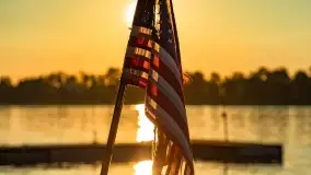 Zachód słońca nad jeziorem Bocznym, Marina Lester Club - zdjęcie 18