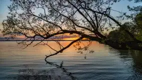 Zachód słońca nad jeziorem Niegocin, maj 2022 r. - zdjęcie 38