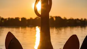 Zachód słońca nad jeziorem Bocznym, Marina Lester Club - zdjęcie 13