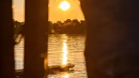 Zachód słońca nad jeziorem Bocznym, Marina Lester Club - zdjęcie 8