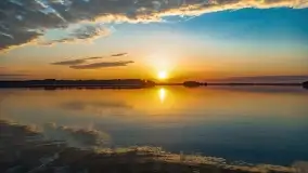 Wschód słońca nad jeziorem Mamry, Stanica Wodna Kietlice, czerwiec 2022 - zdjęcie 43