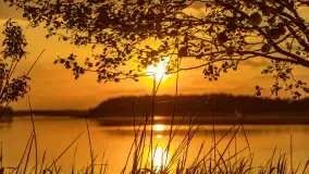 Zachód słońca nad jeziorem Kirsajty, koniec maja 2022 - zdjęcie 43
