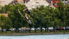 Fotorelacja - skoki i jazda figurowa na Jeziorze Ełckim - zdjęcie 25