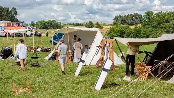 Bój na Świętej Górze w Staświnach, lipiec 2022 - zdjęcie 1