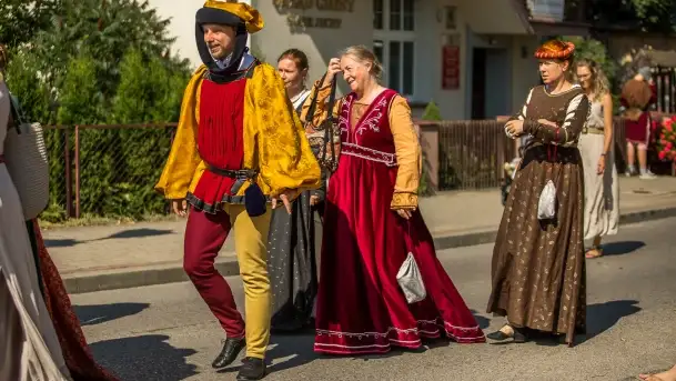 Fotorelacja - Jaćwingowie na ulicach Starych Juch - zdjęcie 1