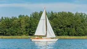 Regaty klubu Jacht Oldtimer, Kisajno, sierpień 2022 - zdjęcie 79