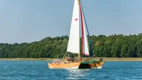 Regaty klubu Jacht Oldtimer, Kisajno, sierpień 2022 - zdjęcie 59