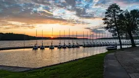 Czerwcowy zachód słońca nad jeziorem Kisajno - zdjęcie 2