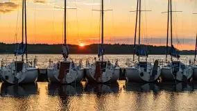 Czerwcowy zachód słońca nad jeziorem Kisajno - zdjęcie 6