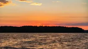 Czerwcowy zachód słońca nad jeziorem Kisajno - zdjęcie 24