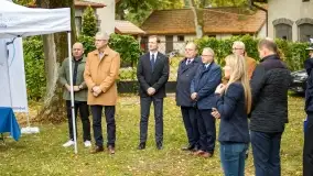 Fotorelacja - konferencja z podpisania umowy na remont śluzy Karwik - zdjęcie 19