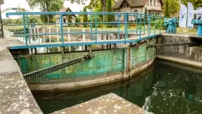 Fotorelacja - konferencja z podpisania umowy na remont śluzy Karwik - zdjęcie 32