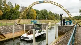 Fotorelacja - konferencja z podpisania umowy na remont śluzy Karwik - zdjęcie 41