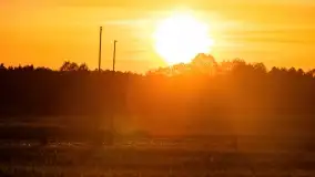 Wiosenny zachód słońca w okolica jeziora Stręgiel - zdjęcie 12