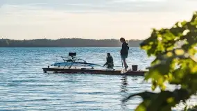 Zachód słońca nad jeziorem Mamry, Cypel Zwierzyniecki Róg - zdjęcie 40
