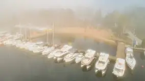 Poranek w Bocianim Gnieździe i te... mgły nad jeziorem Ryńskim - zdjęcie 7