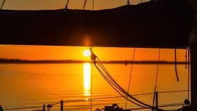 Sierpniowy zachód słońca nad jeziorem Dargin - zdjęcie 17