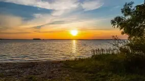 Zachód słońca w Pieczarkach, jezioro Dargin, lipiec 2022 - zdjęcie 27
