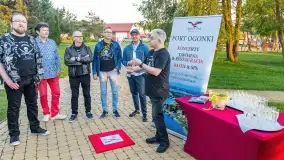 Odsłonięcie gwiazdy w Alei Gwiazd Szantowych w Ognistym Ptaku - Mietek Folk - zdjęcie 23